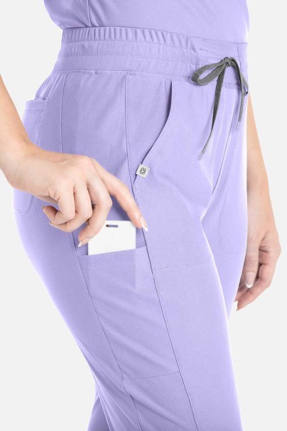 Women's Maevn Embrace Mia scrub trousers lavender-3