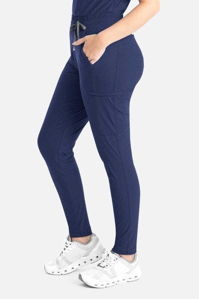 Women's Maevn Embrace Mia scrub trousers navy-2