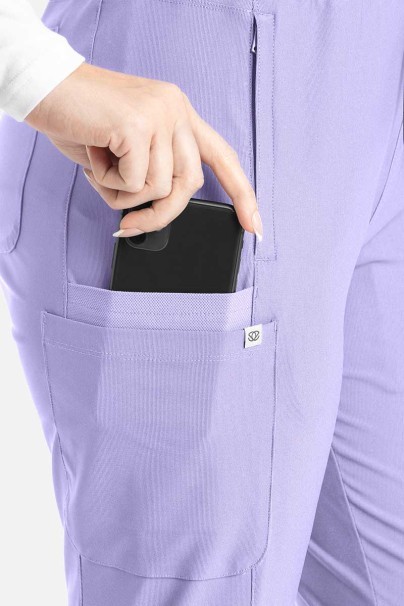 Women's Maevn Embrace Nora scrub trousers lavender-4