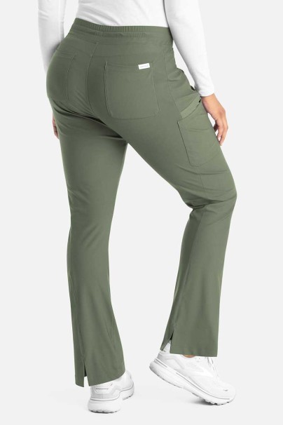 Women's Maevn Embrace Nora scrub trousers olive-2