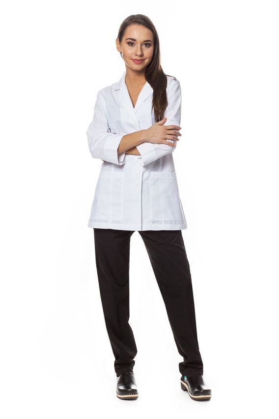 Women’s Maevn Red Panda 3/4 sleeve lab coat-9