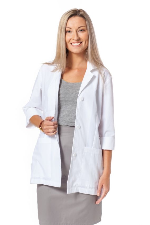 Women’s Maevn Red Panda 3/4 sleeve lab coat-2