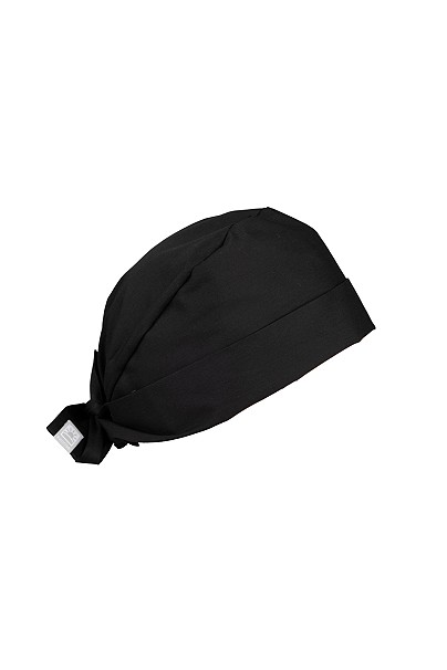 Sunrise Uniforms Fresh scrubs cap black (roll-up)