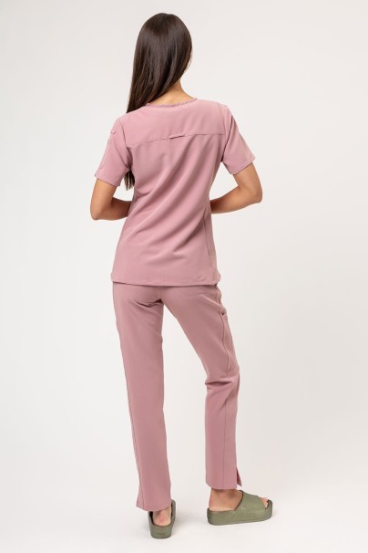 Women’s Uniforms World 518GTK™ (Lucy top, Alivia trousers) scrubs set blush pink-2
