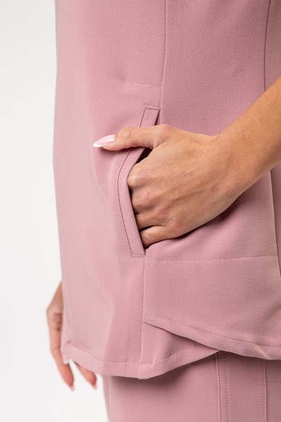 Women’s Uniforms World 518GTK™ (Lucy top, Alivia trousers) scrubs set blush pink-6