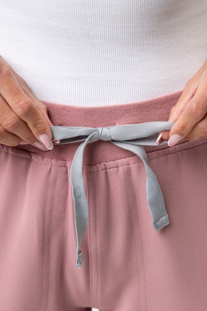 Women’s Uniforms World 518GTK™ (Lucy top, Alivia trousers) scrubs set blush pink-10