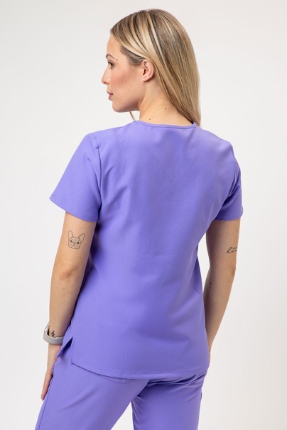 Women's Cherokee Ultra V-neck scrub top lavender-5