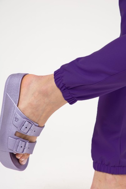 Women's Cherokee Ultra Cargo scrub trousers purple-3