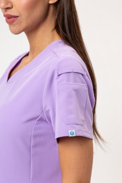 Women’s Uniforms World 518GTK™ (Lucy top, Alivia trousers) scrubs set lavender-5