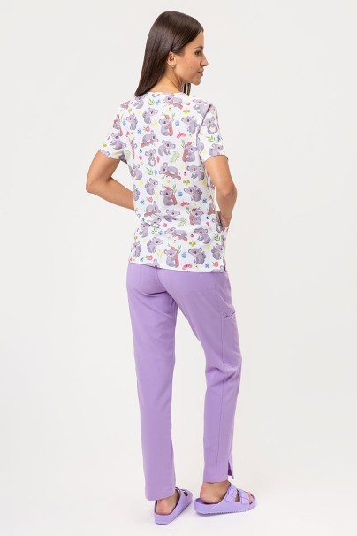 Women's Sunrise Uniforms Prints scrub top Koala Cuddles-5