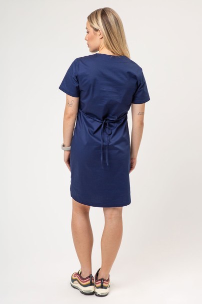 Women’s Sunrise Uniforms Vital scrub dress navy-2