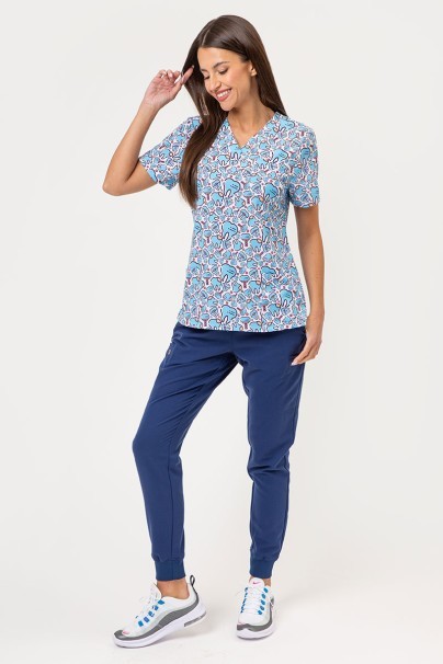 Women's Sunrise Uniforms Prints scrub top Fix My Smile-2