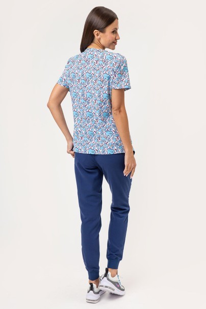 Women's Sunrise Uniforms Prints scrub top Fix My Smile-4
