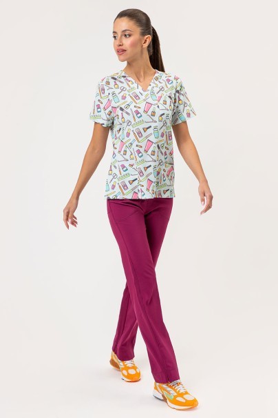 Women's Sunrise Uniforms Prints scrub top Beauty Boost-2