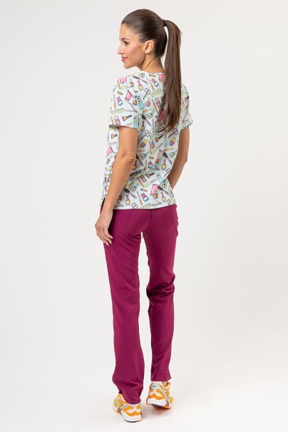 Women's Sunrise Uniforms Prints scrub top Beauty Boost-5