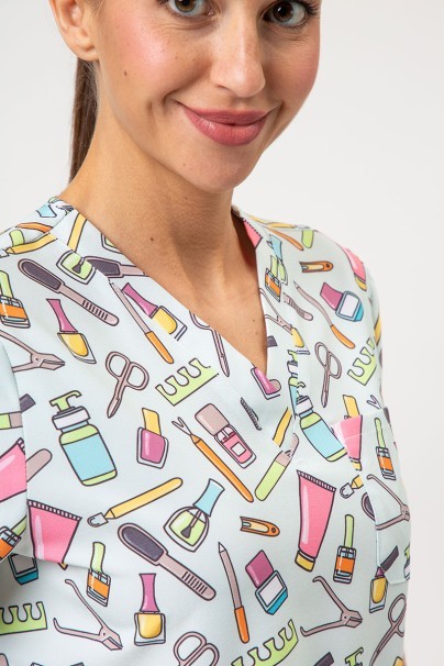 Women's Sunrise Uniforms Prints scrub top Beauty Boost-2