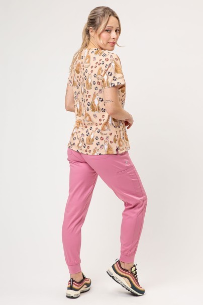 Women's Sunrise Uniforms Prints scrub top Purrfect Relax-5