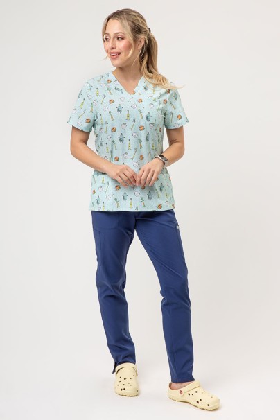 Women's Sunrise Uniforms Prints scrub top Dental Friends-2