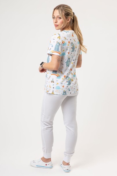 Women's Sunrise Uniforms Prints scrub top Bear Camp-6