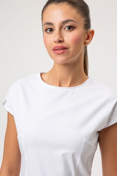 Sunrise Uniforms Elite scrub dress white-3