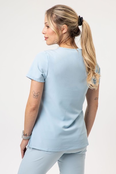 Women's Uniforms World 518GTK™ Phillip scrub top ceil blue-3