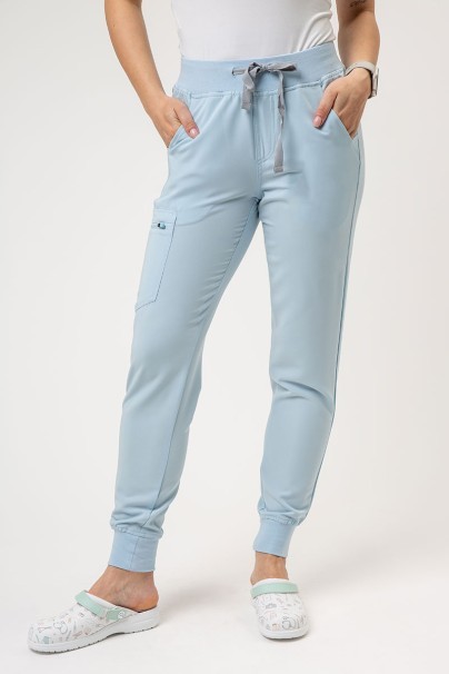 Women’s Uniforms World 518GTK™ Phillip scrubs set ceil blue-6