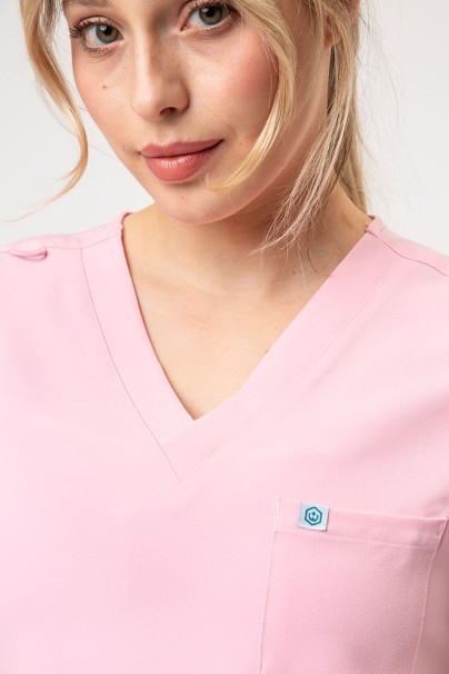 Women's Uniforms World 518GTK™ Phillip scrub top pink-2