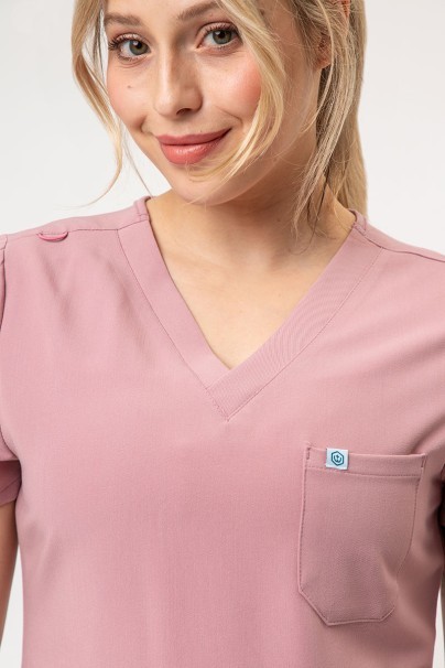 Women’s Uniforms World 518GTK™ Phillip scrubs set blush pink-2