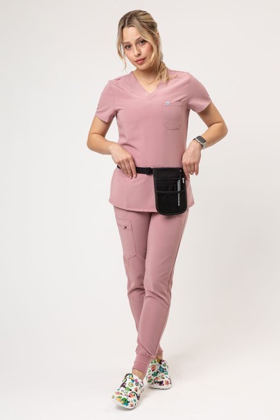 Women’s Uniforms World 518GTK™ Phillip scrubs set blush pink-1