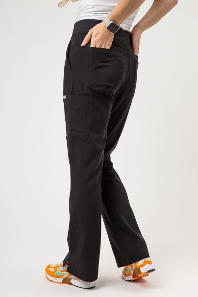 Women's Maevn Momentum Flare Leg jogger scrub trousers black-2