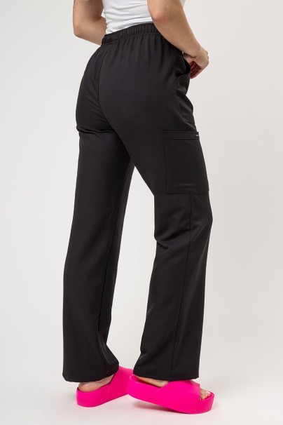 Women's Cherokee Ultra Cargo scrub trousers black-1