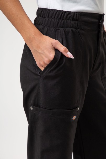 Women's Dickies EDS NXT Wide Leg scrub trousers black-3