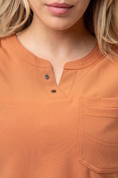 Women's Dickies EDS NXT Round Neck scrub top ginger-2