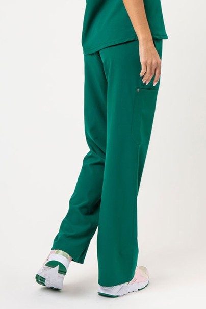 Women's Dickies EDS NXT Wide Leg scrub trousers hunter green-2