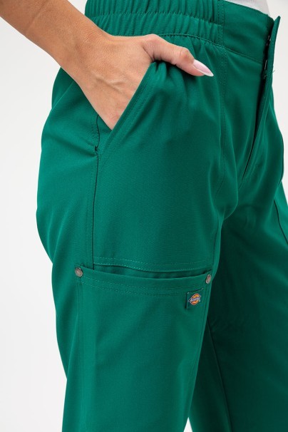 Women's Dickies EDS NXT Wide Leg scrub trousers hunter green-2