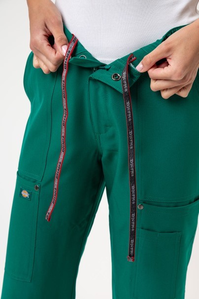 Women's Dickies EDS NXT Wide Leg scrub trousers hunter green-4