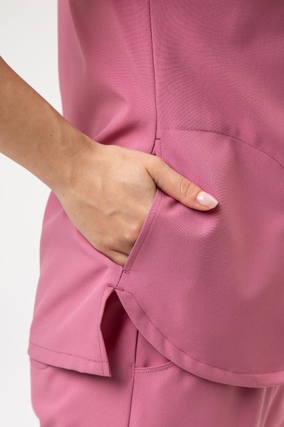 Women's Maevn Momentum scrubs set (Dolman top, Flare Leg trouser) blush pink-6