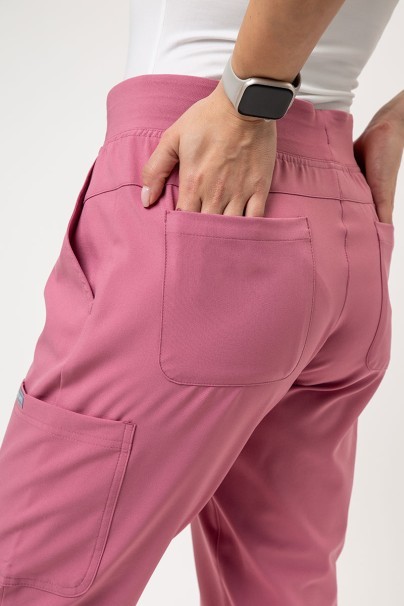 Women's Maevn Momentum scrubs set (Dolman top, Flare Leg trouser) blush pink-9