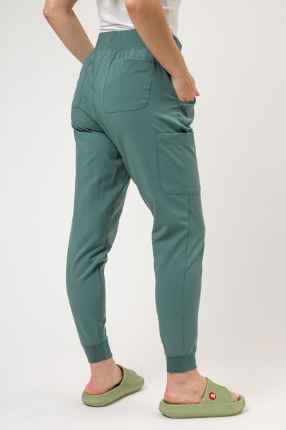 Women’s Maevn Momentum Jogger scrub trousers moss green-2