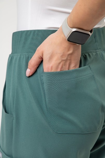 Women’s Maevn Momentum Jogger scrub trousers moss green-3