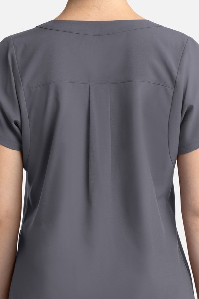 Women's Maevn Momentum Dolman scrub top pewter-5