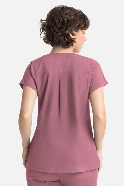 Women's Maevn Momentum Dolman scrub top blush pink-2