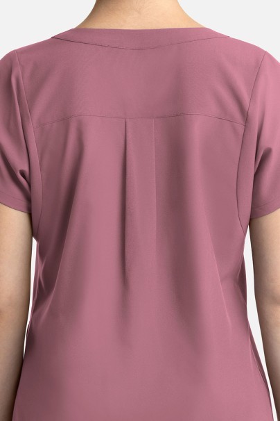 Women's Maevn Momentum Dolman scrub top blush pink-5