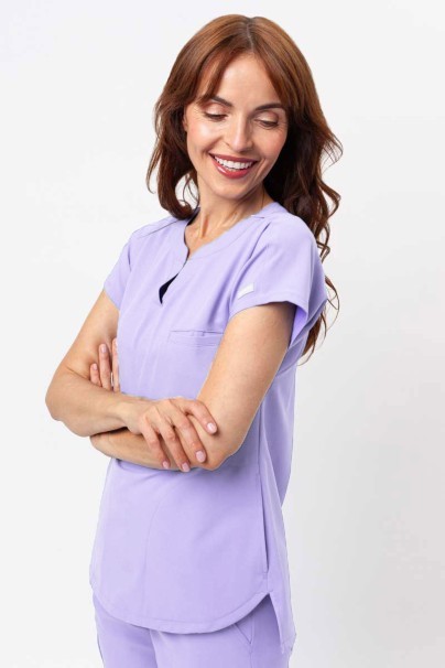 Women's Maevn Momentum scrubs set (Dolman top, Flare Leg trouser) lavender-2