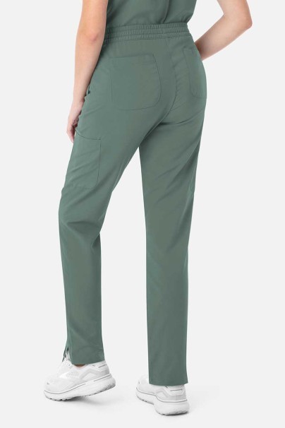 Women’s Maevn Momentum 6-pocket scrub trousers moss green-2