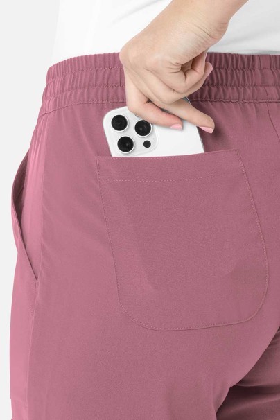 Women’s Maevn Momentum 6-pocket scrub trousers rose pink-3