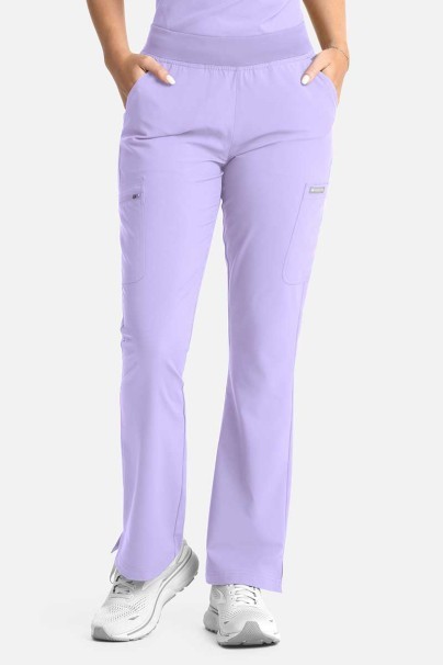 Women's Maevn Momentum scrubs set (Dolman top, Flare Leg trouser) lavender-8