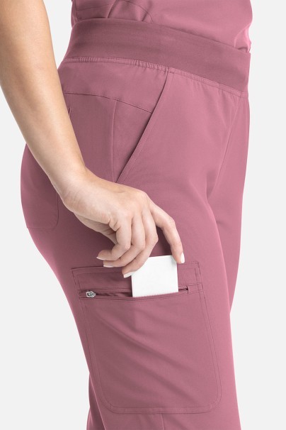 Women's Maevn Momentum Flare Leg jogger scrub trousers blush pink-2