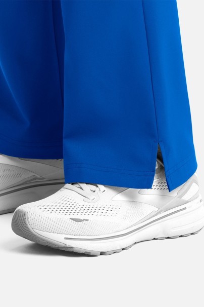 Women's Maevn Momentum Flare Leg jogger scrub trousers royal blue-6
