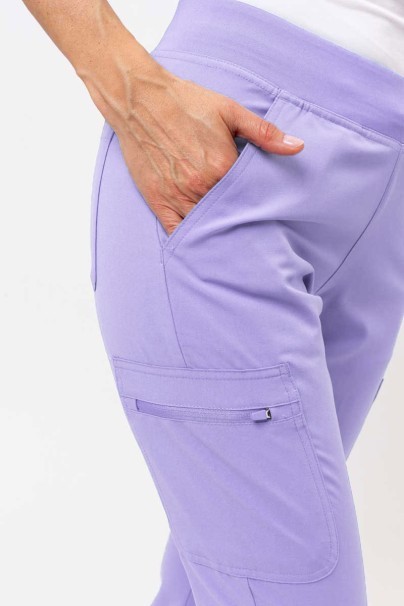 Women's Maevn Momentum Flare Leg jogger scrub trousers lavender-3
